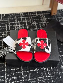 Chrome Hearts Men’s Slides With Box 2026 New