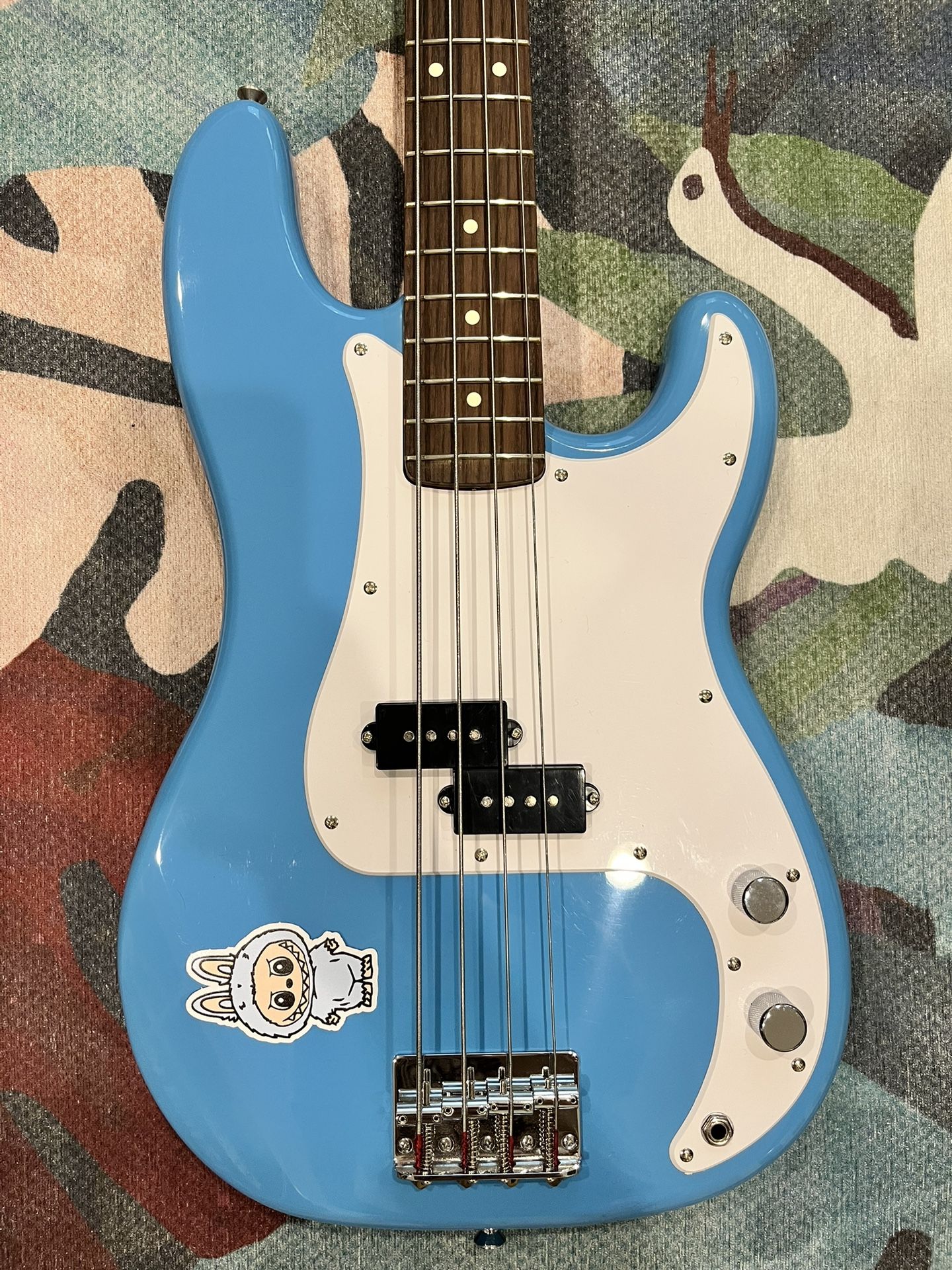 2023 Fender American Precision Bass Neck With Schaller Tuning machines On Squier Body