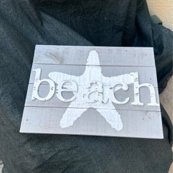 Beach Sign