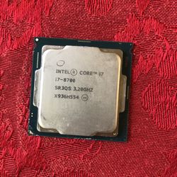 Intel Core i7-8700 3.2GHz 6-Core 12-Thread Gaming CPU - 8th Gen