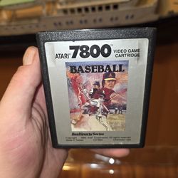 RealSports Baseball (Atari 7800, 1988) Vintage Tested - game only