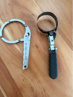 Oil Filter Wrench Lot – Adjustable Automotive Service Tools