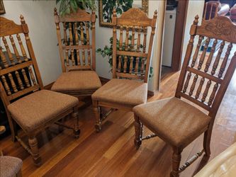 Dining room table and chairs
