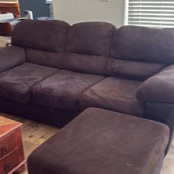 Sleeper Sofa And Ottoman
