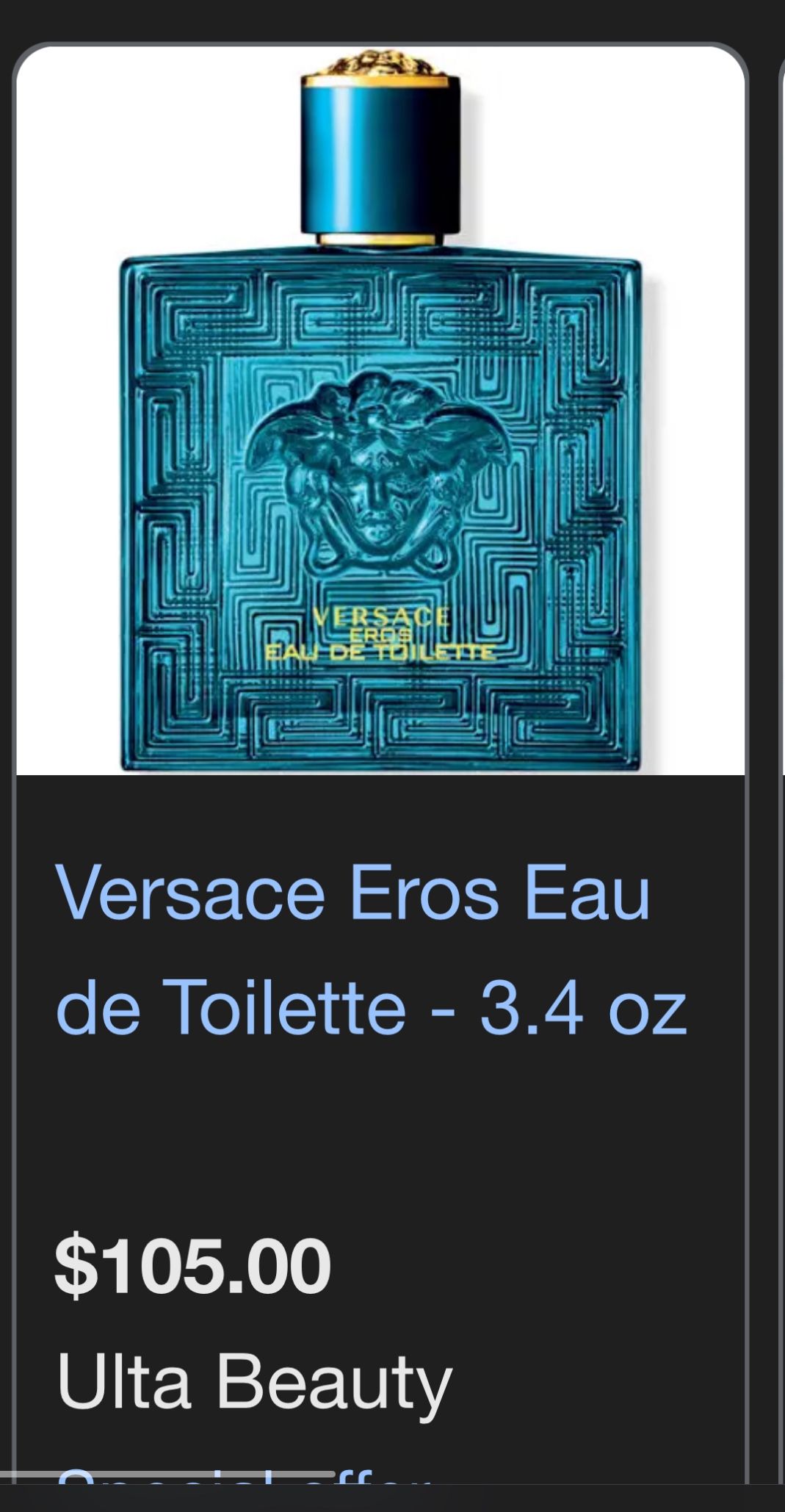Versace Eros Cologne