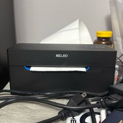 Black nelko Label Printer 
