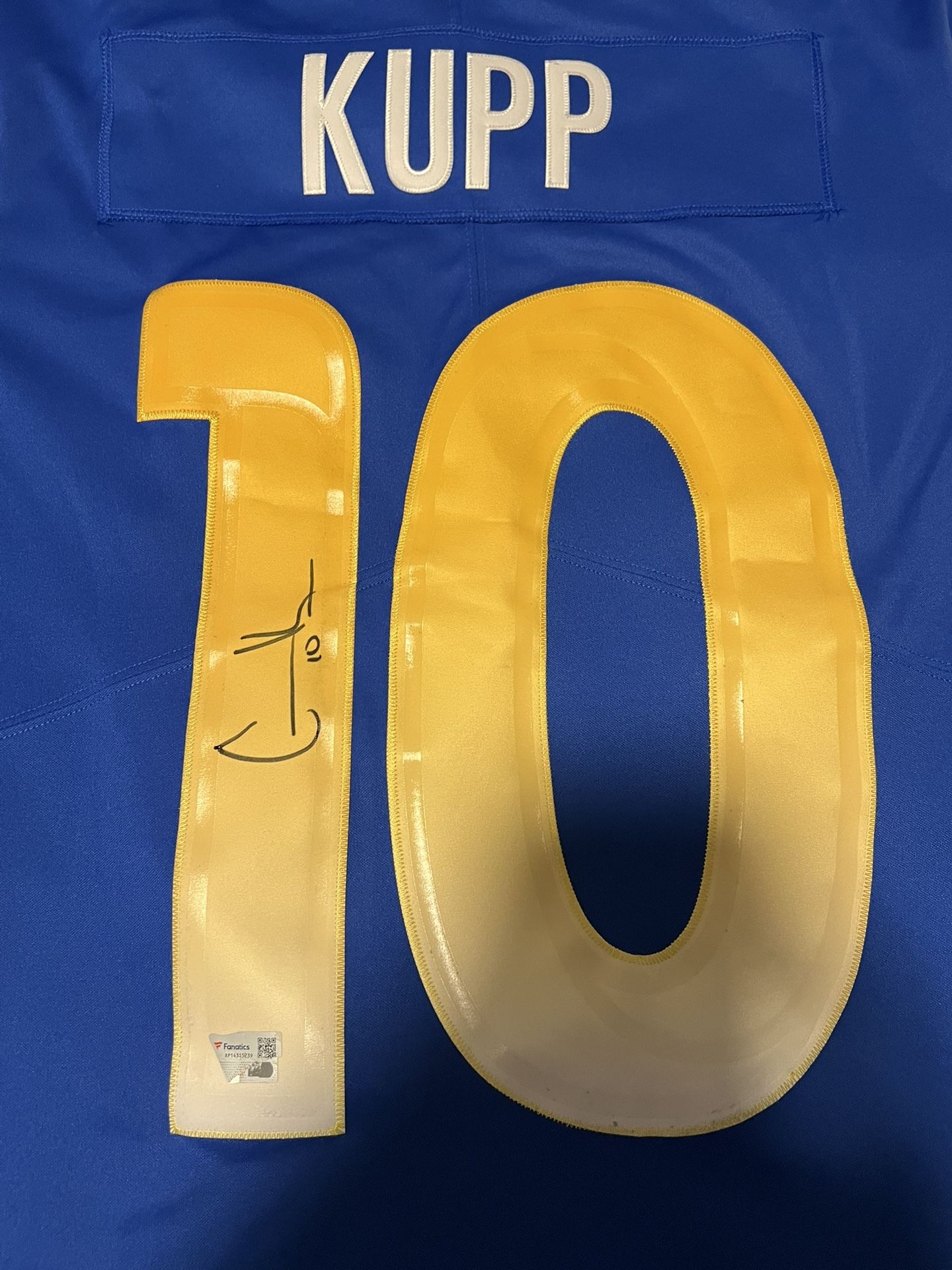 NFL RAMS Cooper Kupp Auto Jersey