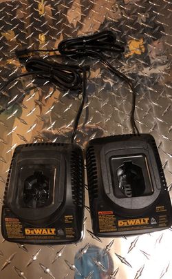 Dewalt chargers 7.2-14.4vlt