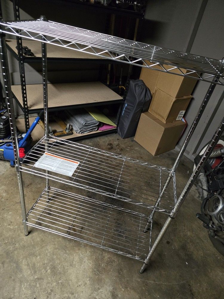 Adjustable Storage Rack Wire Shelf