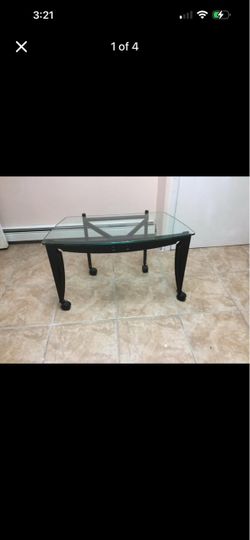 Glass Top Coffee Table