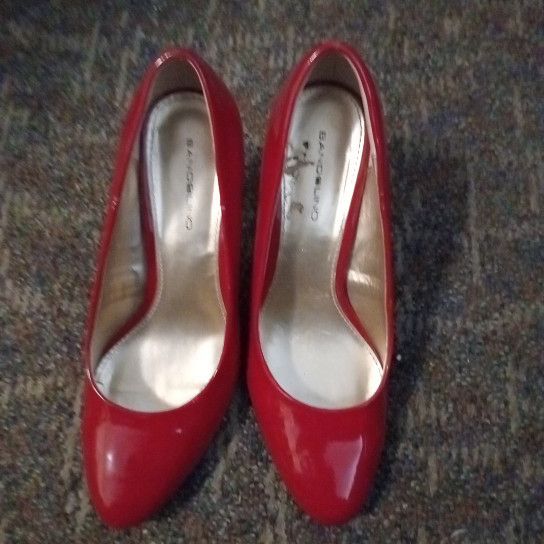 Bandolio Heels Women Red Size 7