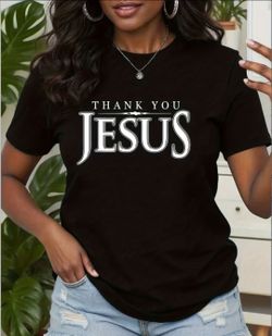 Thank you Jesus Tshirt Brand New ONLY $5 Sizes S-2XL