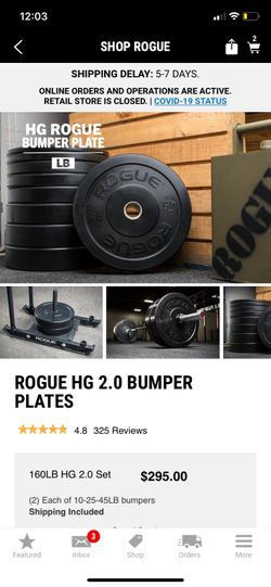 Rogue HG 2.0 Bumper Plates