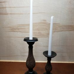Candle Holders Rustic Pineapple Shaped 