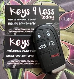 [$140 @ Pomona Indoor Swapmeet] Chrysler Dodge Jeep Push Start Remote Copy (200, 300, Dakota, RAM, Charger, Challenger, Durango, Journey, Cherokee)