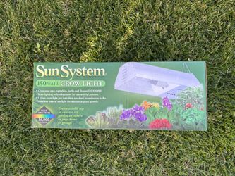 Sun System 150 Watt Grow Light- In Box Unopened 50% Off