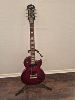 Epiphone Les Paul Studio Deluxe Electric Guitar Red (Trades Okay)