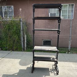 Metal Iron Shelf Unit Open Storage