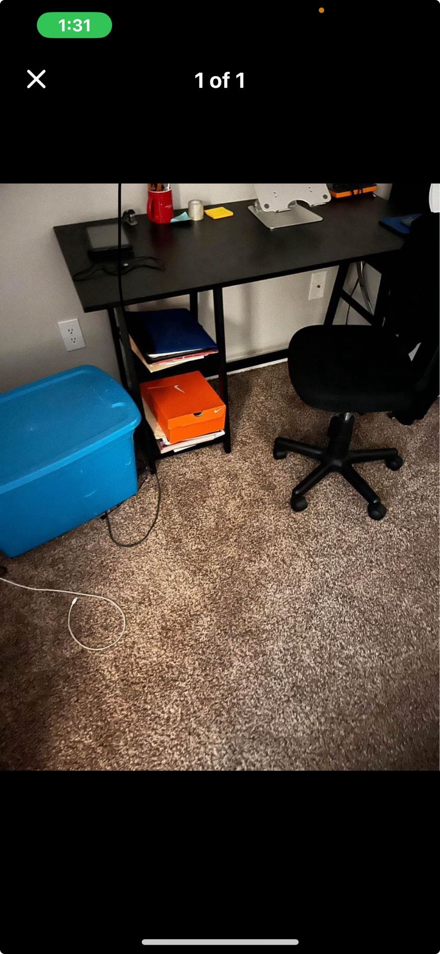 Desk and Chair