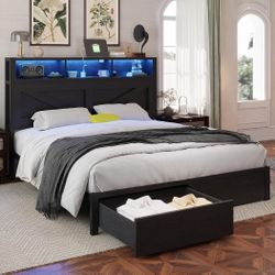 Queen size bed frame