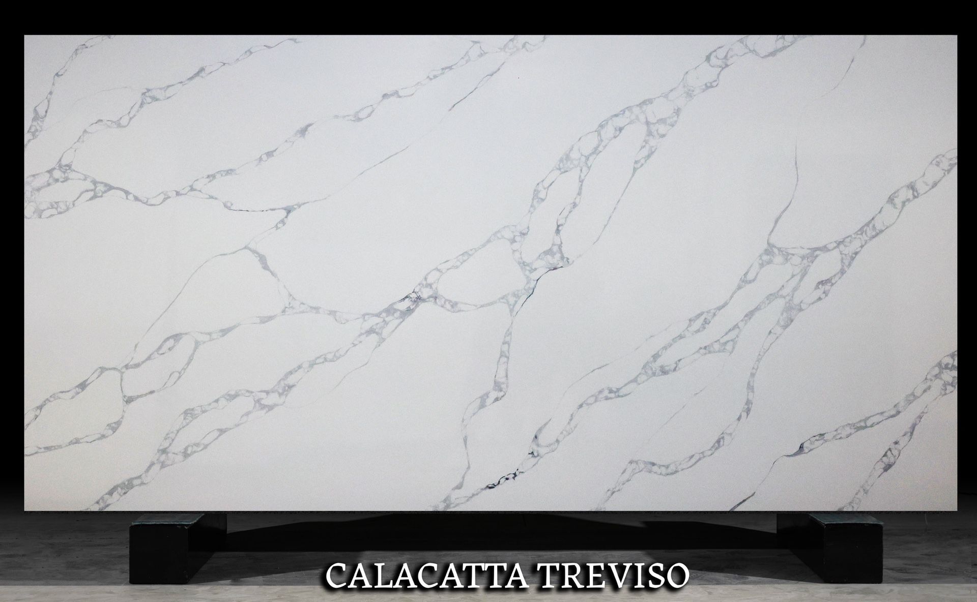 CALACATTA QUARTZ JUMBO SLABS TREVISO 127X64 2CM FOR KITCHEN COUNTERTOPS