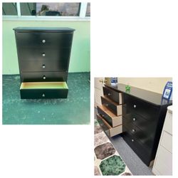 5 and 8 drawers dresser / Five and eight drawers dresser / Cajoneras / Comodas