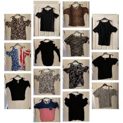 Ladies Cold Shoulder Tops - Large/XL
