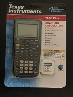 Texas Instruments Graphing Calculator 