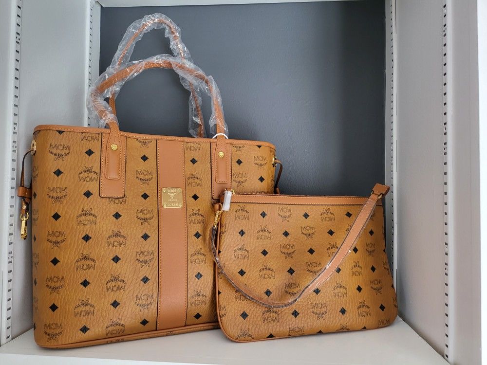 Cognac Reversible Handbag (New)
