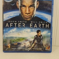 $5 BLU RAY MOVIE. AFTER EARTH. BLU RAY / DVD ONLY. NO DIGITAL. $5 OR TRADE FOR A MOVIE TITLE I DO NOT ALREADY OWN.