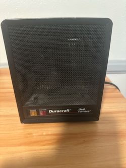 Duracraft Heat Furnace Electric Space Heater – $10