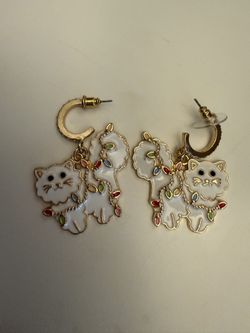 Car Festive Christmas Earrings