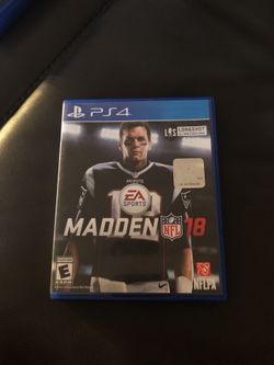 Madden 18 PS4