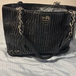 Coach Leather Tote Large Y2K