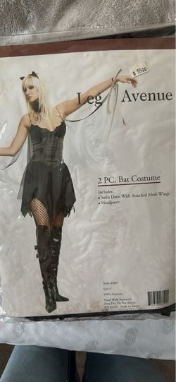 Leg Avenue 2-Piece Bat Costume Size Small