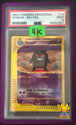 PSA 9 2002  Expedition Gengar Reverse holo