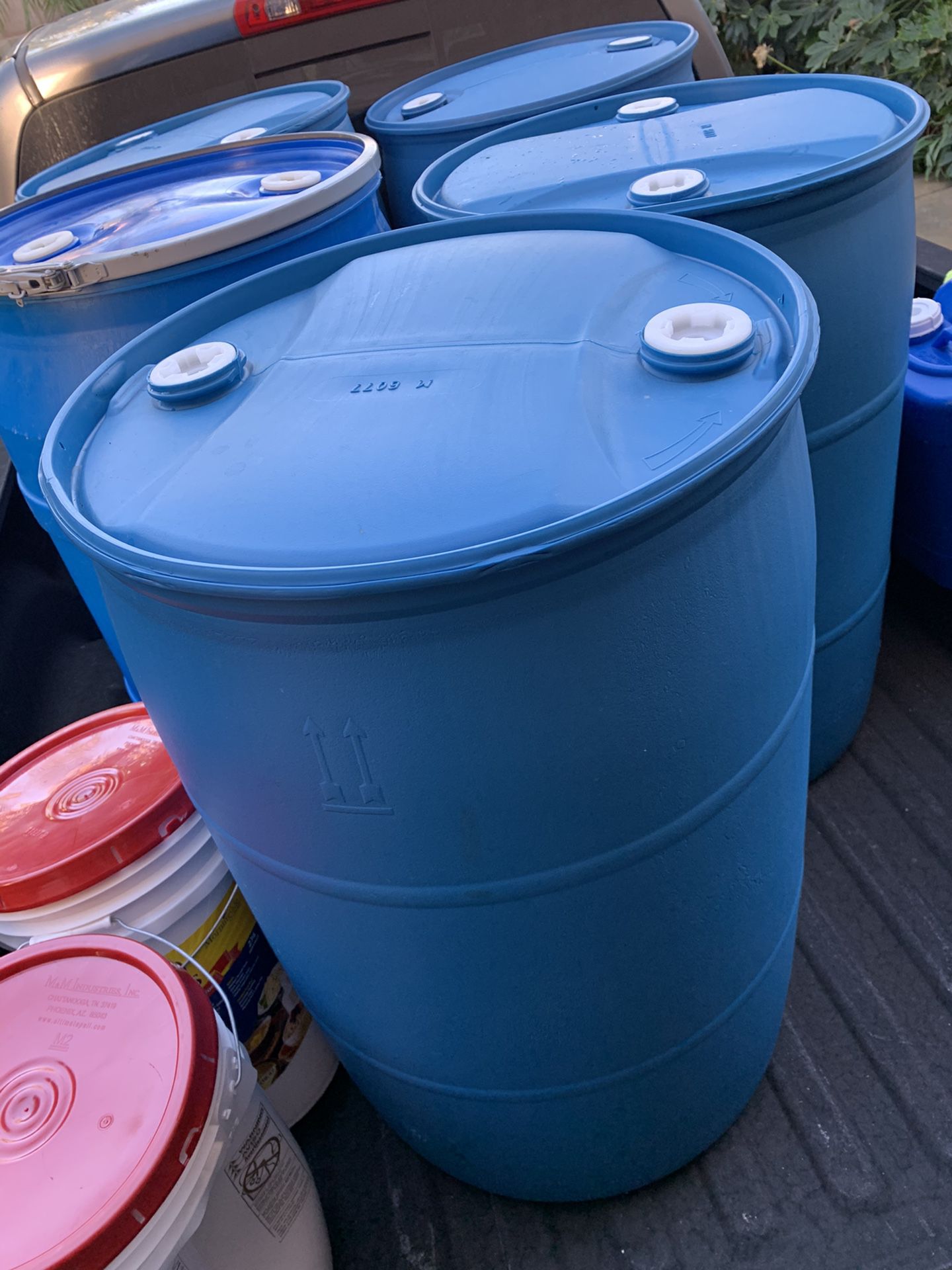 55 gallon water storage container - BPA free!! Store Water Long Term For Emergency 