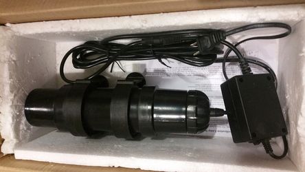 Sterilization lamp for aquarium tank