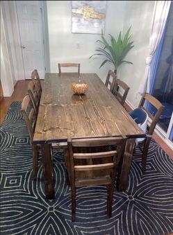 Custom Wood Table 