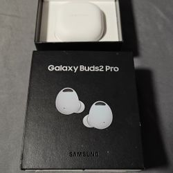 GALAXY BUDS2 PRO (WHITE) NEW OPEN BOX