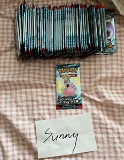 $6.50 per - Pokémon Pokemon Scarlet & Violet journey together booster pack