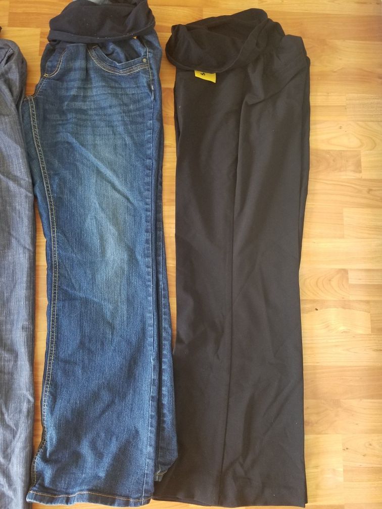 Maternity pants and jeans