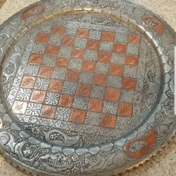 Vintage Cooper Handmade Chess Board