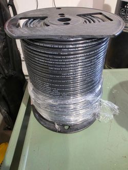 SOLID 10 AWG BLACK 500 FT Copper Wire