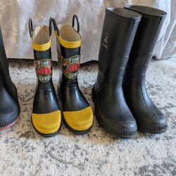 Boys Size 3 Rainboots