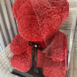 Rose Teddy Bear 