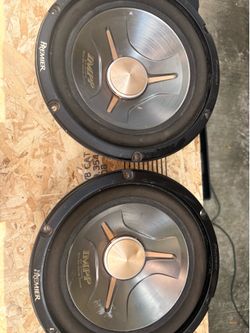 10” Pioneer Subwoofers