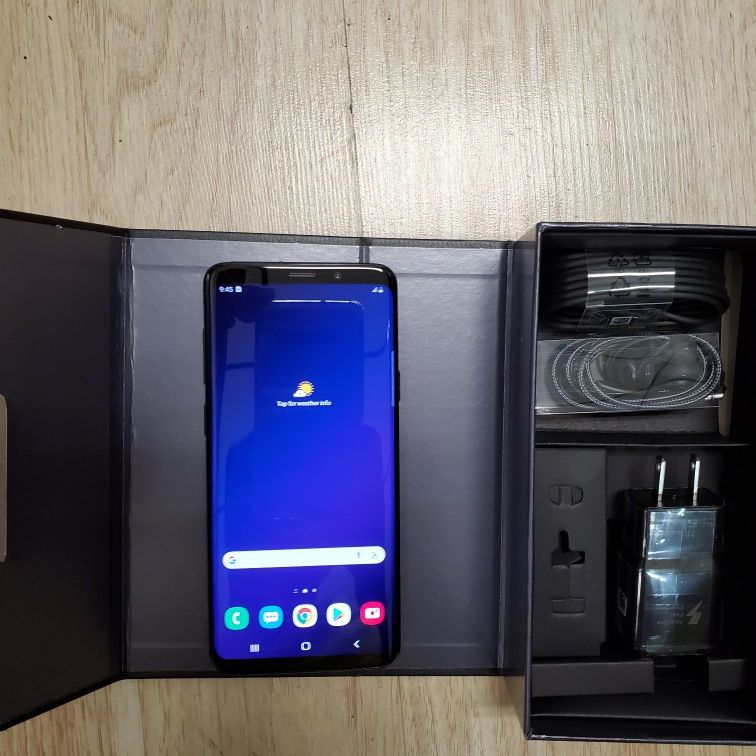 Samsung Galaxy S9 Plus 64gb Unlocked For Any Carrier Excellent Condition 
