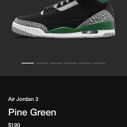 Jordan Pine Green 3
