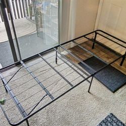2 Twin Fold Up Bed Frames 